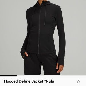 LULULEMON HOODED DEFINE NULU JACKET
